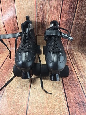Sure-Grip Viper M1 Men's Roller Skates Black Size 8 L Durable Fit