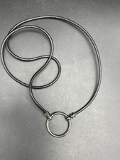 Eyeglass 12 Necklace Holder Glasses Holder Cord Strap Unisex Black Pouch
