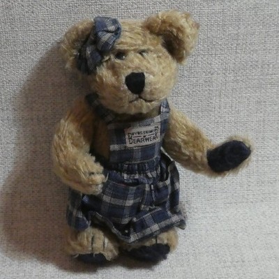 JUNGEN BÄREN BÄRENKLEIDUNG 1985-98 PLÜSCHGELENKE NAMENS CLEMENTINE