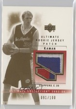 2003 Upper Deck Ultimate Collection Game Jersey /100 Chris Kaman Rookie Patch RC
