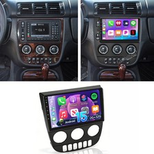 F&uuml;r Mercedes-Benz M-Klasse W163 ML 350 Autoradio Apple Carplay Android 15 GPS BT