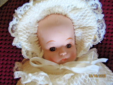 Dynasty Baby Porcelain Musical Doll w/Christe...