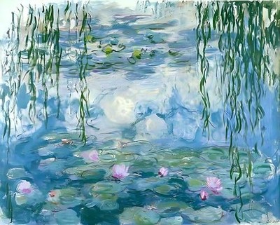  Diamond Painting Kits Monet's Water Lilies, 5D DIY Full Drill 12 x 16 inches