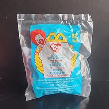 NIP Sealed Ty Teenie Beanie Babies Rocket the Blue Jay McDonald's Toy Animal VTG