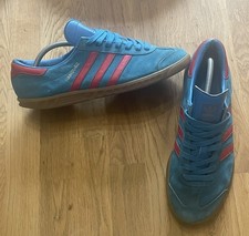 ADIDAS Originals Hamburg ‘Solar Blue Red Gum UK size 10 B24967