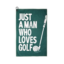 Funny Golf Towel for Men-Premium Microfiber Golf Towel with Clip Holder-23.6"...