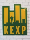 Music STICKER, Radio Station 90.3 FM ~ KEXP: Seattle, WASHINGTON - City & Needle