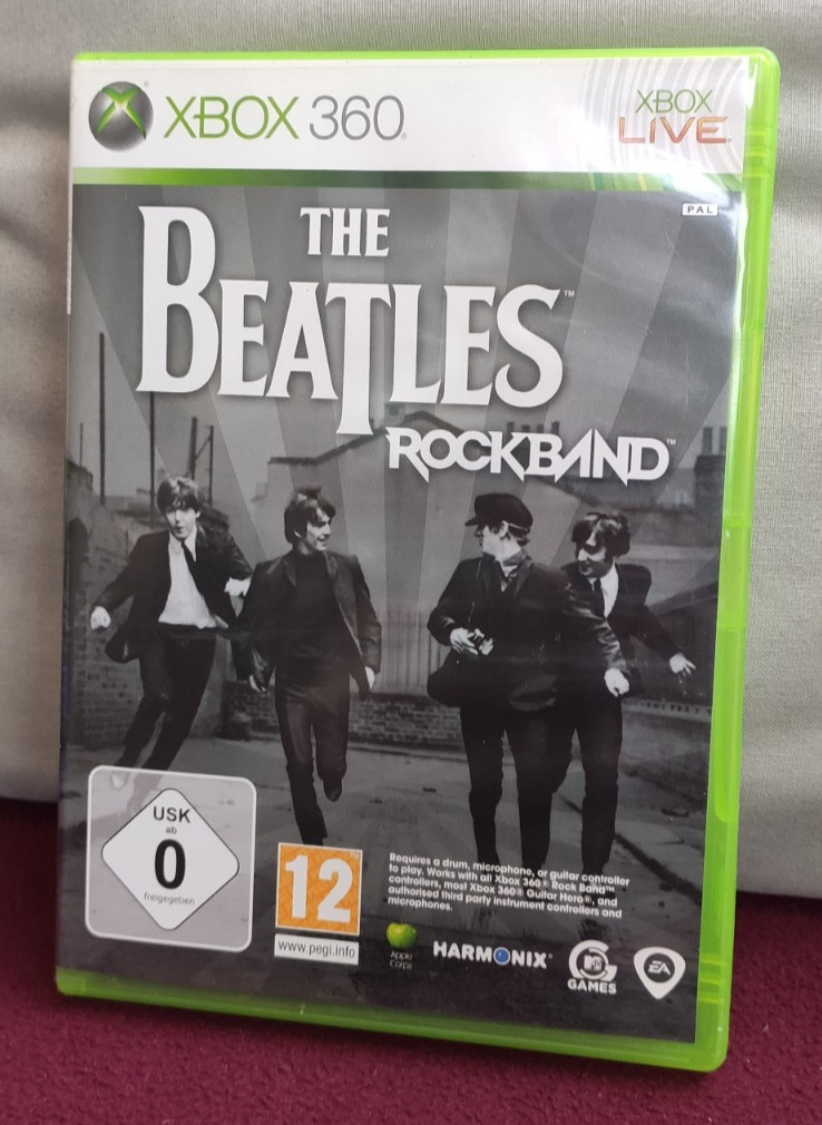 Rock Band The Beatles - Xbox 360 - VGC Complete With Manual - PAL