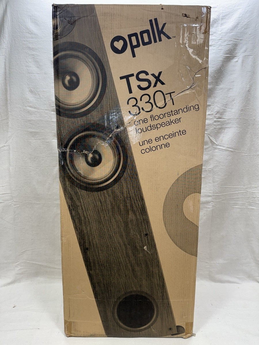 Polk TSx330T Black Speaker