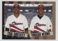 2016 Choice Columbus Clippers Military Appreciation Erik Gonzalez #33 8d2