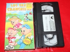 Los Tres Chanchitos En Espanol!  VHS Three Little Pigs (Spanish) We Combine Ship