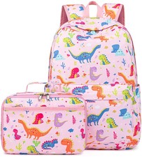 Mochila para niños con lonchera ligera impermeable bolsa primaria preescolar