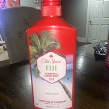 Old Spice Fiji Scent 2 in 1 Shampoo & Conditioner 21.9 oz 0.84 per fl oz
