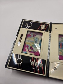 Game And Watch By Nintendo Multiscreen Pinball Working No Battery Cover 