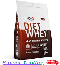 Diet Whey Protein Powder Belgian Chocolate High Protein 2kg 80 Servings 19.00 per kilo