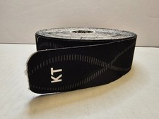 KT Tape Elastic Sports Strips 2"x10", Black