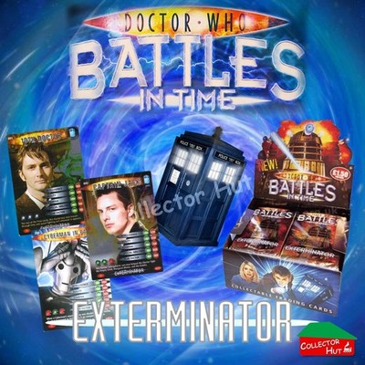 DOCTOR WHO Battles in Time #1-139 EXTERMINATOR SELTENE & GEMEINSAME Karten IHRE WAHL