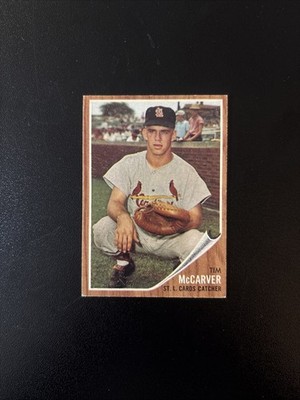 1962 Topps - Tim McCarver #167 (RC) Well Centered