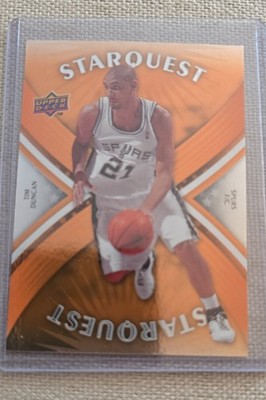 2008-09 Upper Deck - Starquest Tim Duncan #SQ-8 Copper Un-Common