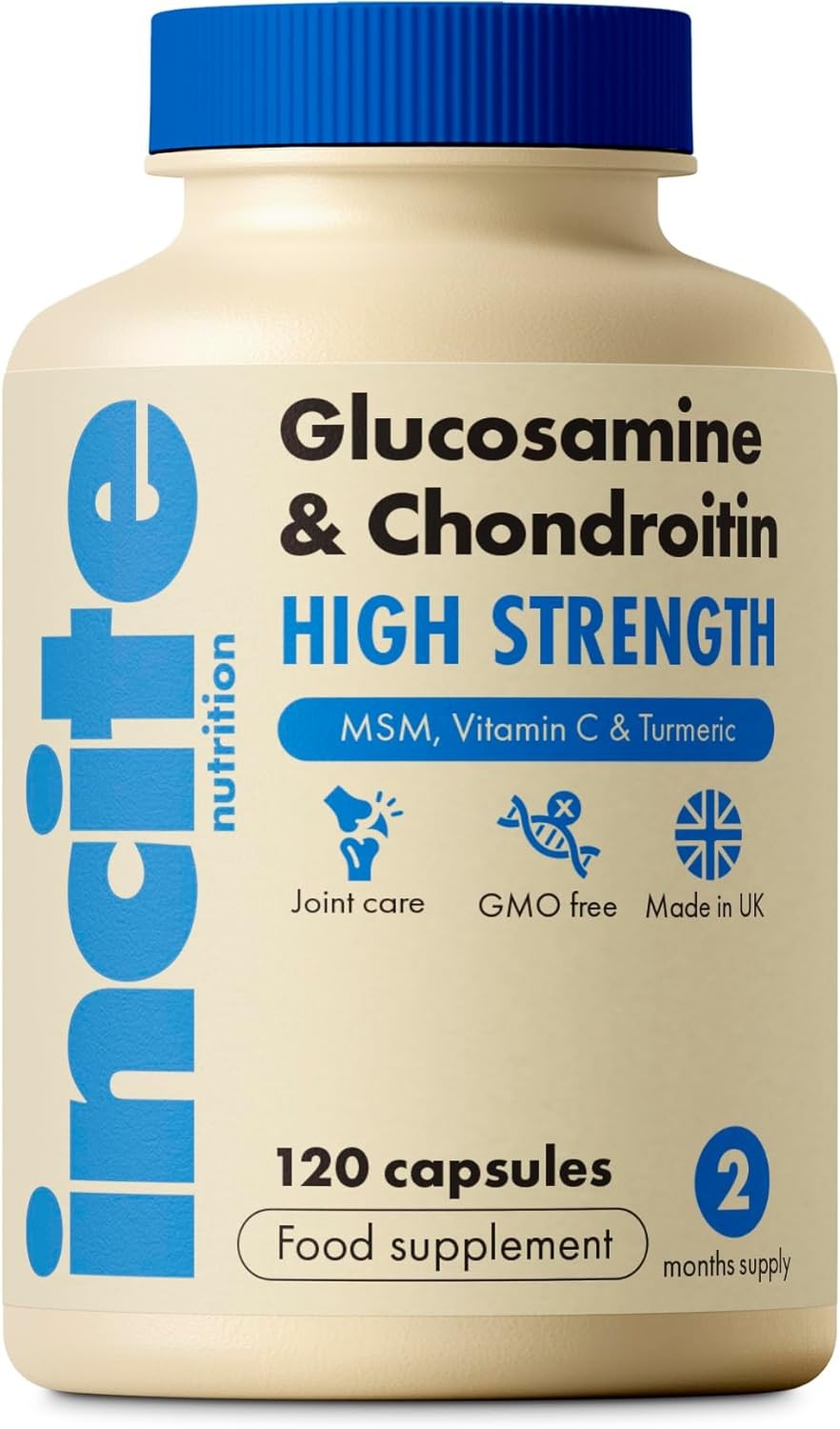 Glucosamine and Chondroitin High Strength Complex with MSM, Vitamin C,...