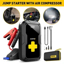 Car Jump Starter Air Compressor 3500A Portable Car Battery Charger Jump Box EOA