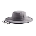 MISSION Cooling Boonie Hat Wide Brim Adjustable Sun Hat for Men and Women Gray