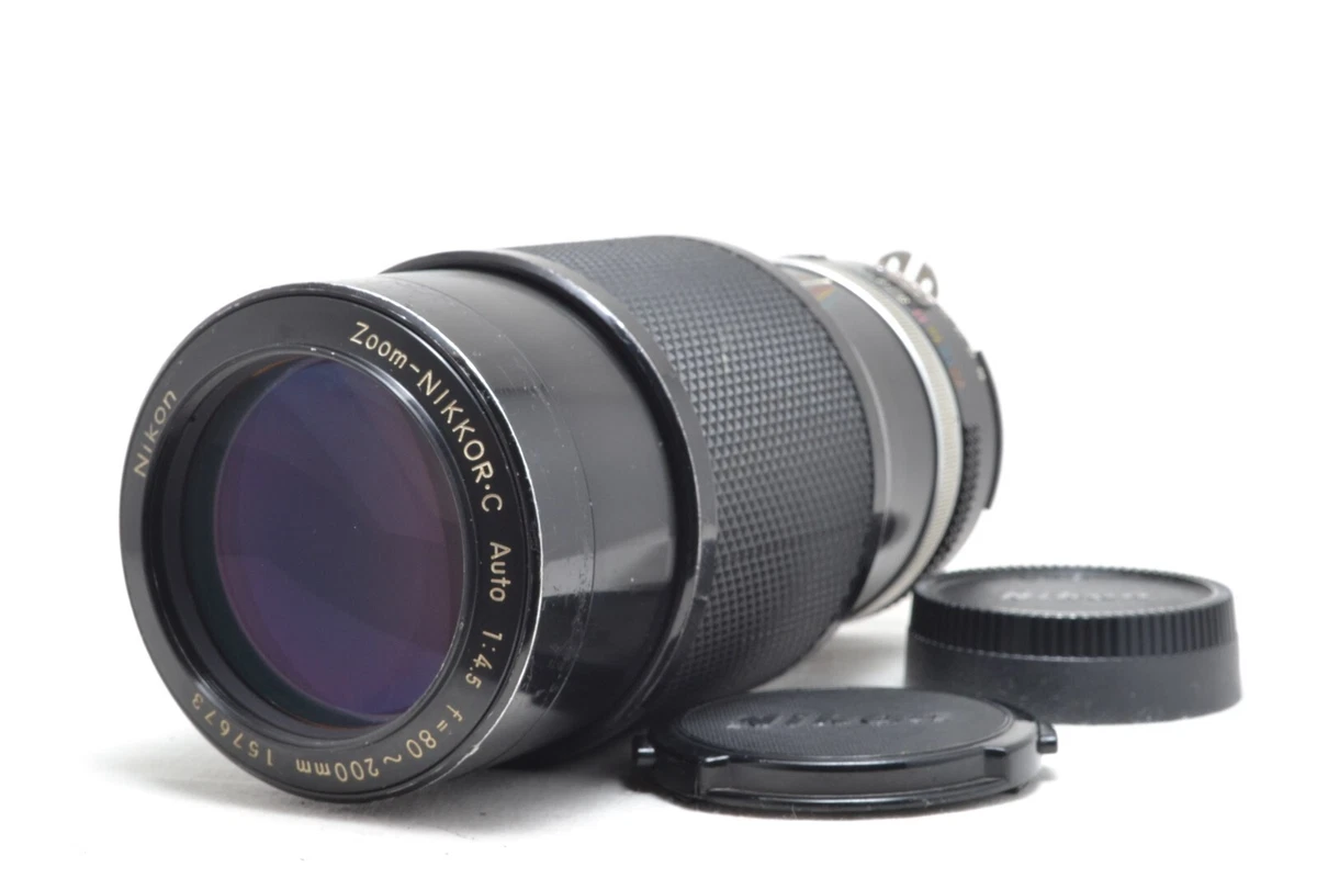 Nikon 80-200mm f/4.5 ズームレンズ　フラッシュセット Nikon 80-200mm f/4.5 ズームレンズフラッシュセット