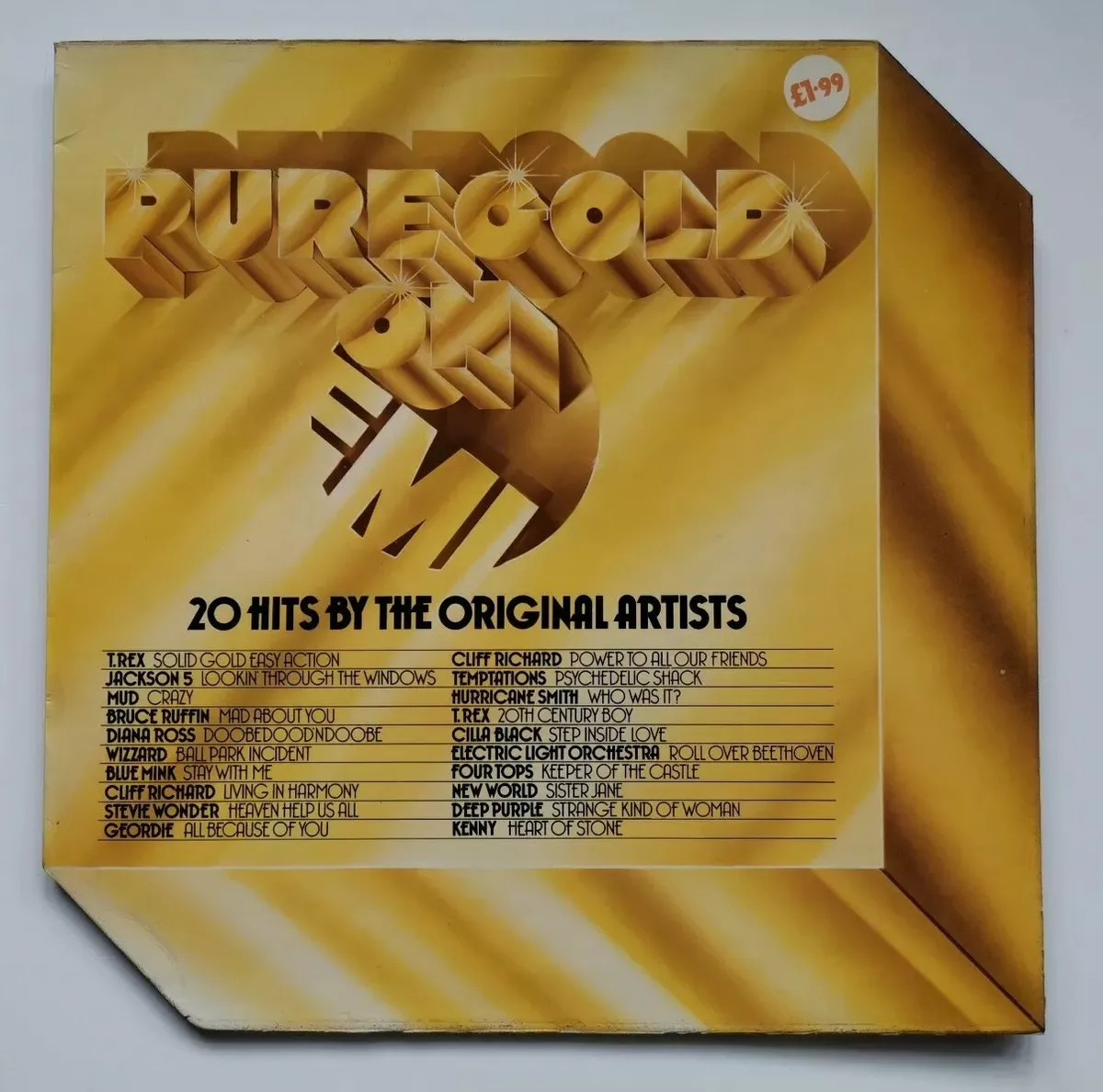PURE GOLD ON EMI 20 Original Hits EMI Records UK Vinyl LP Album