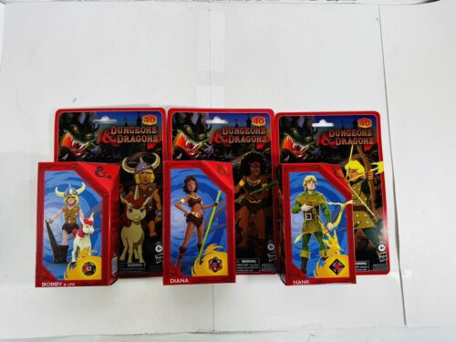 Dungeons & Dragons Cartoon Classics Figure Complete Set In Hand Figure Lot 2023 - Picture 2 of 10