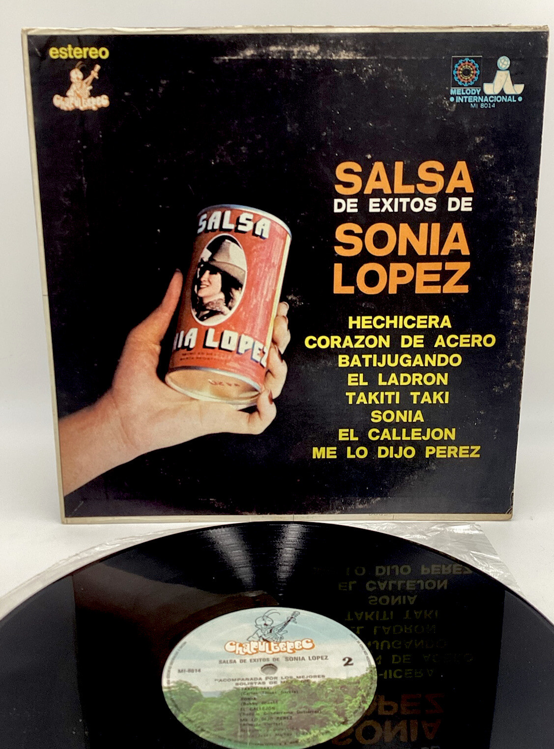 SONIA LOPEZ salsa de exitos (78’ MELODY INTL. VINYL LP MEXICO) NM (scarce!)