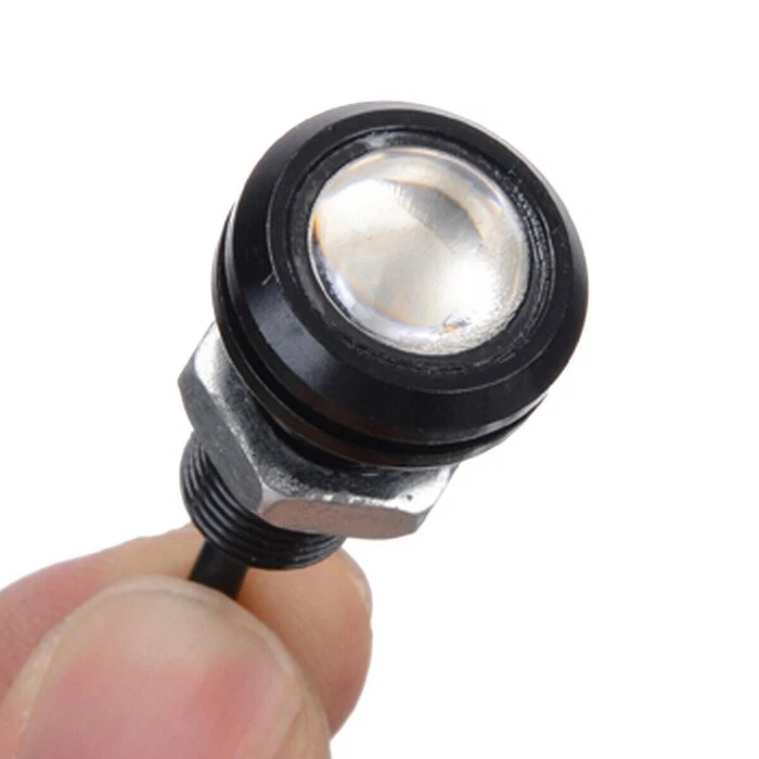 10x Eagle Eye Lamps LED DRL Fog Daytime Running Car Light Tail Backup 12V 18mm - Image 4 of 4