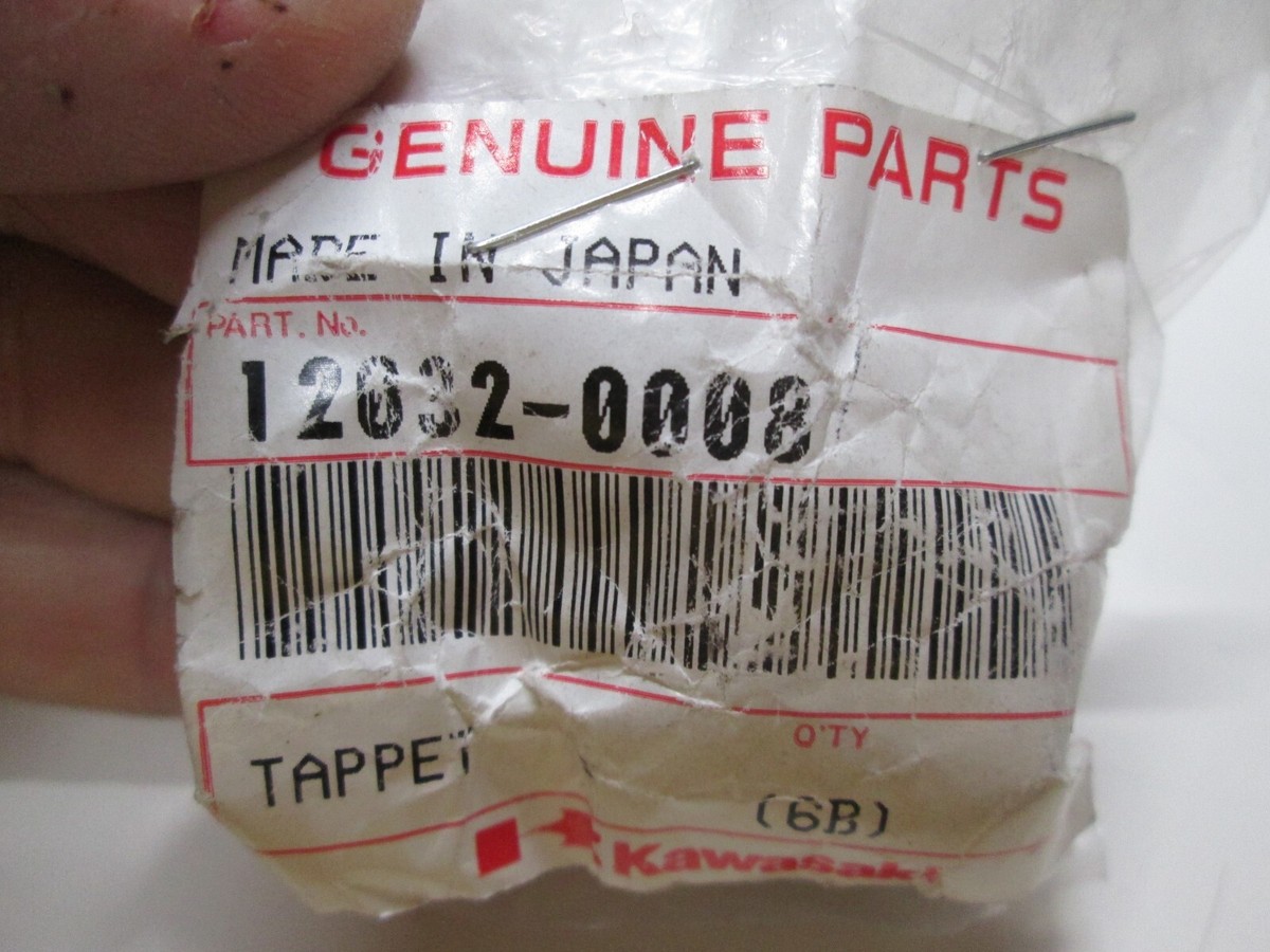 VOM出品　6枚 Kawasaki 1993-2014 Ninja Zzr600 Tappet 12032-0008 OEM for sale