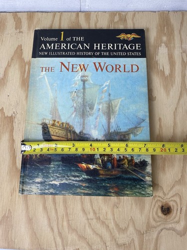 The New World: Vol 1 of the American Heritage; Dell Publishing; 1963 ILLUSTRATED - Foto 18 di 18