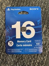 PS Vita Sony Playstation Vita 16gb Memory Card SEALED BRAND NEW
