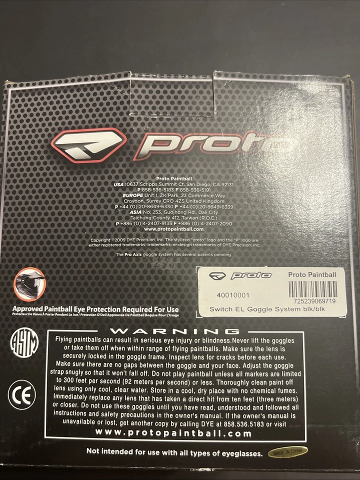 Sistema de gafas Proto Switch El negro Foto 3 de 4