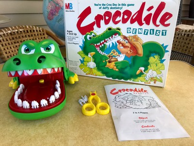 vintage crocodile dentist