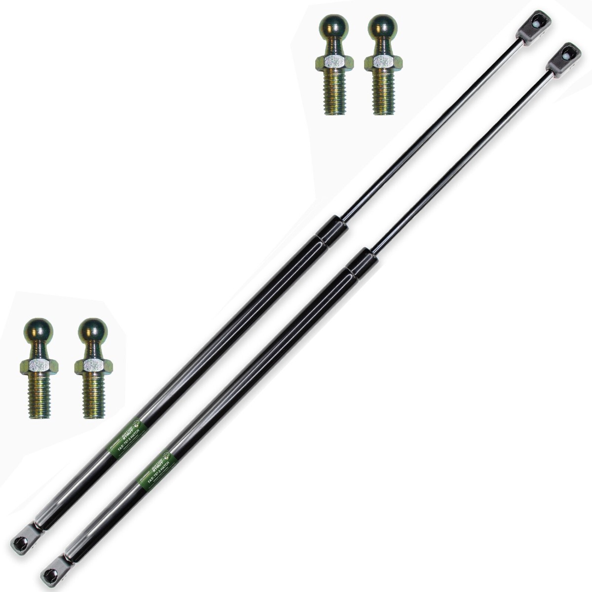 なつ(2) Two Rear Hatch Trunk Lift Supports FAS-707-2 For 1984-1989