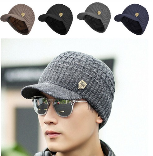 New Mens Womens Winter Warm Knit Hat 