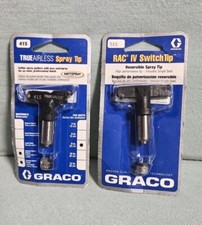 new Lot of 2 Graco TrueAirless 415 Paint  Sprayer Airless Spray Tip  515
