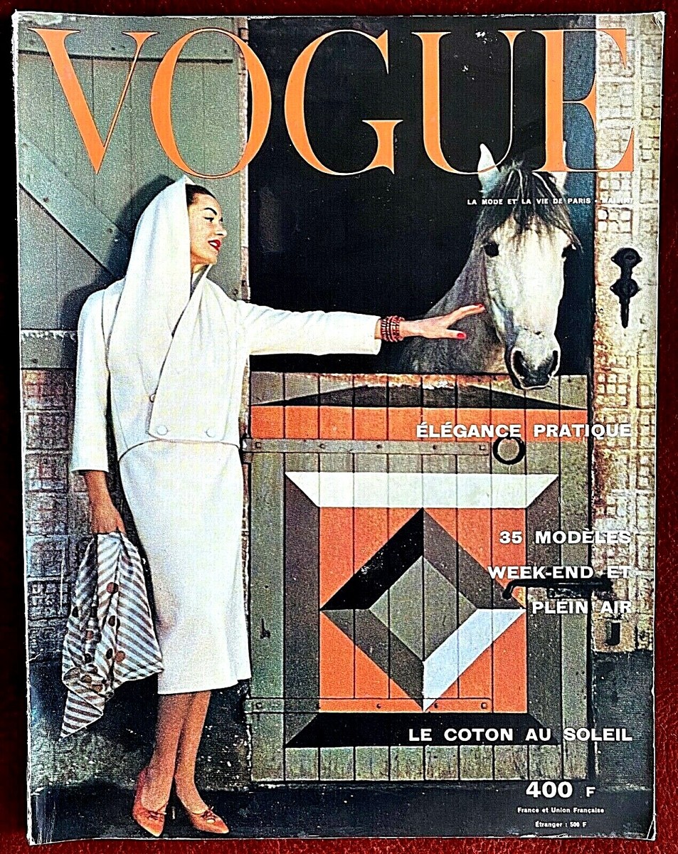 Vogue Paris Magazine ~ May 1957 ~ Guy Arsac Norman Parkinson