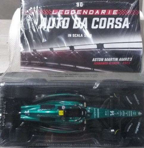 Leggendarie auto da corsa F1 ASTON MARTIN AMR23 di Fernando Alonso del 2023 1:24 - Foto 1 di 7