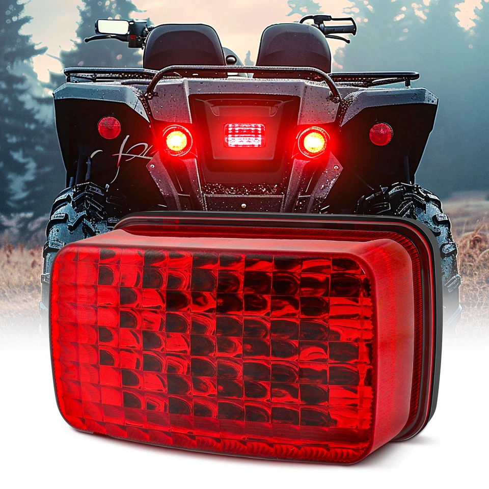 26LED Tail Light Assembly DRL Brake Light For Honda XL80S XL100S XL125S XL185S - Image 2 of 4