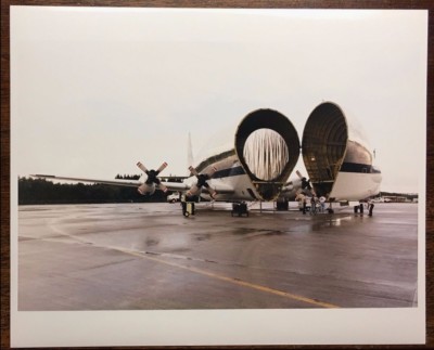 SUPER GUPPY @ SLF SHUTTLE LAUNCH FACILITY CANDID NASA SPECIAL INTEREST PHOTO