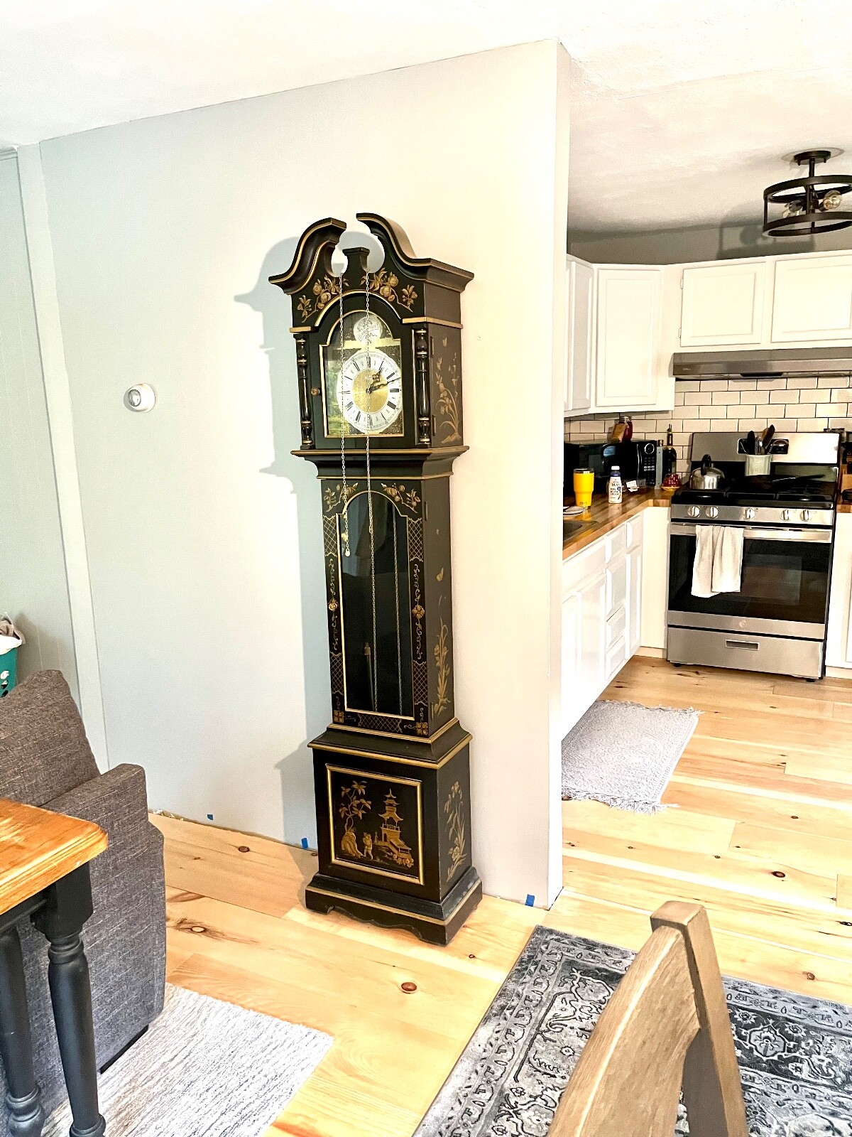 tempus fugit grandfather clock eBay