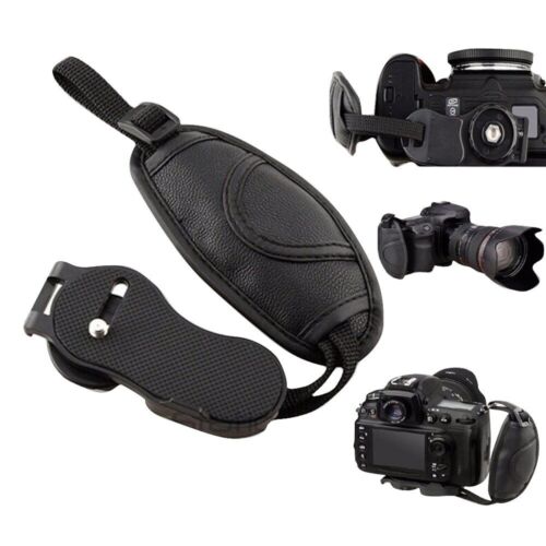 PU Leather Leather Camera Hand Strap Wristband Camera Wrist Strap  SLR Camera - Bild 1 von 12
