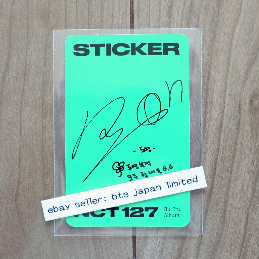 NCT 127 STICKER デラックスボックス テヨン NCT 127 STICKER デラックスボックス テヨン NCT 127 Taeyong