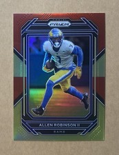 2022 Panini Prizm #161 Allen Robinson II ASIA T-Mall Red & Yellow Prizms #24/44