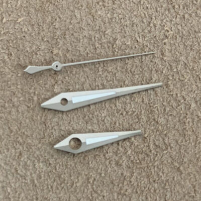 Green Luminous Sharp End Watch Hands Sets for NH35A/NH36A Movement B40