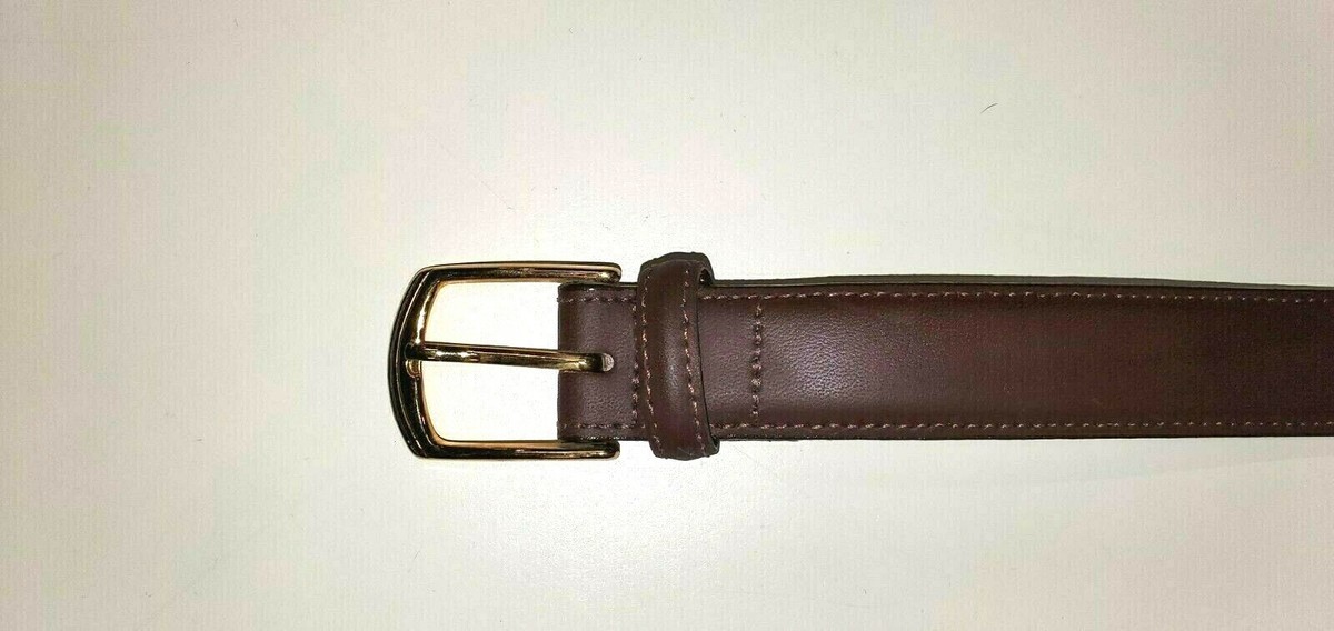 BILL BLASS GENUINE LEATHER BROWN BELT SIZE 44 | eBay