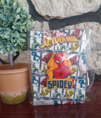 Spider-Man: Squishy Diary (Marvel) by Carol Garden Hardcover Book